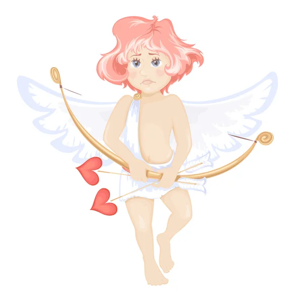 Lindo Cupido — Vector de stock