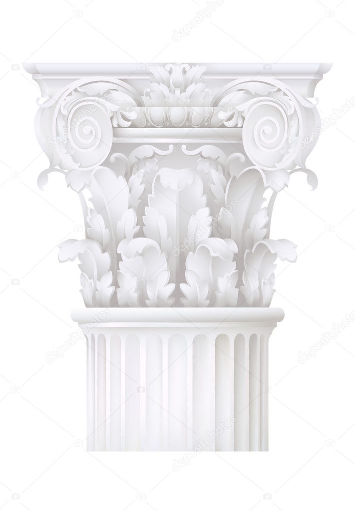 Classic style column