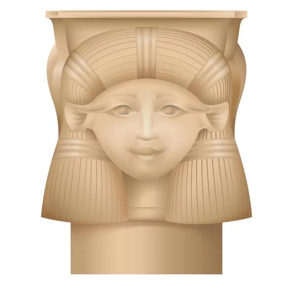 Columna Hathor — Vector de stock