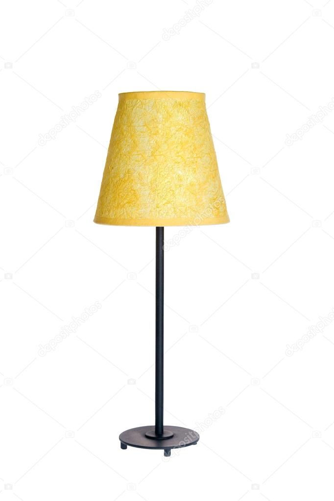 Lamp on a white background