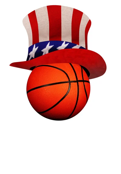 US-Basketball. — Stockfoto