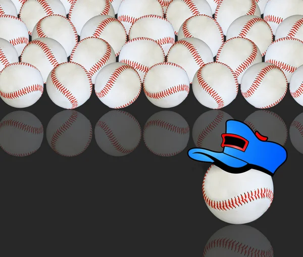 Balle da baseball. — Foto Stock