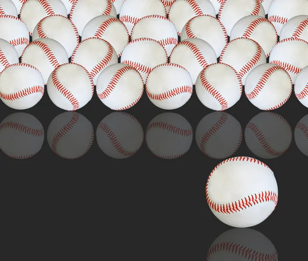 Balle da baseball. — Foto Stock