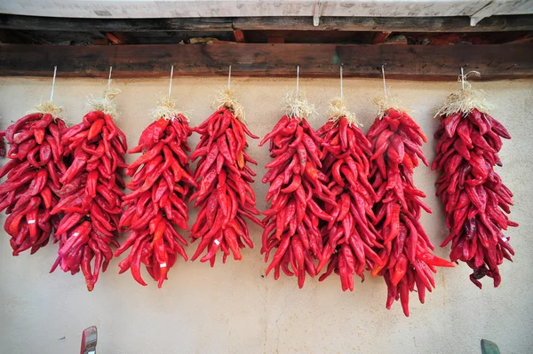 Rode chilipepertjes. — Stockfoto