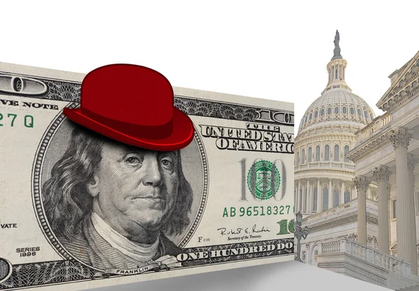 ワシントン d.c の面白い帽子. — ストック写真