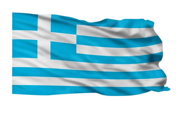Bandeira Grécia . — Fotografia de Stock