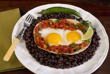 Mexican Breakfast. clipart