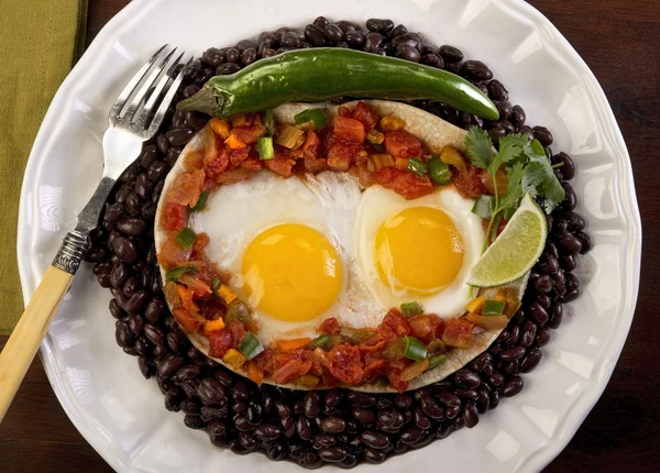 Meksikalı Kahvaltı. — Stok fotoğraf