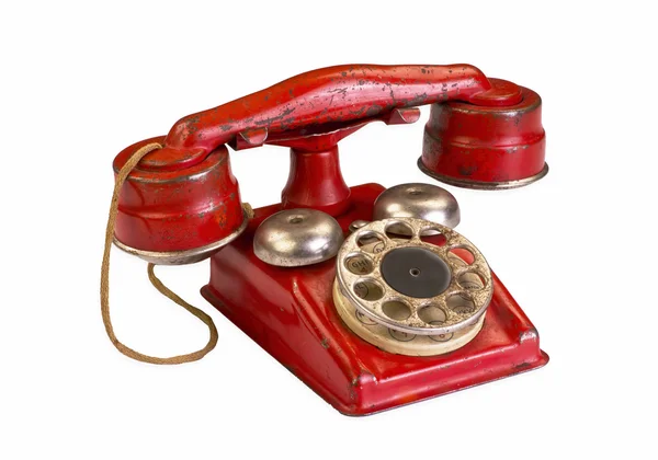 Red Hotline Phone. — Stock Photo, Image