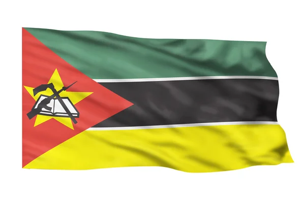 Mosambikanische Flagge. — Stockfoto