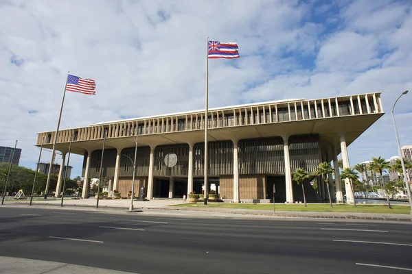 Hawaii eyalet başkenti bina. — Stok fotoğraf