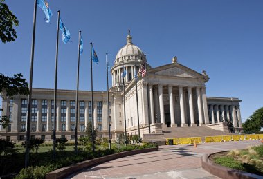 Oklahoma eyalet başkenti bina.