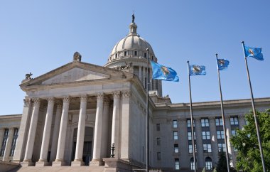 Oklahoma eyalet başkenti bina.