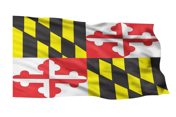 Maryland Flag. — Stock Photo, Image