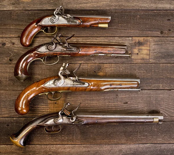 Flintlock Pistols. — Stock Photo, Image