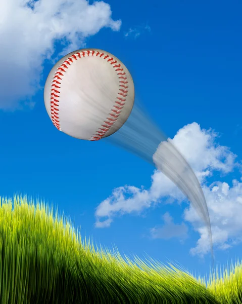 Home run beisebol . — Fotografia de Stock