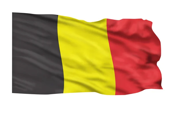 Bandeira Bélgica . — Fotografia de Stock