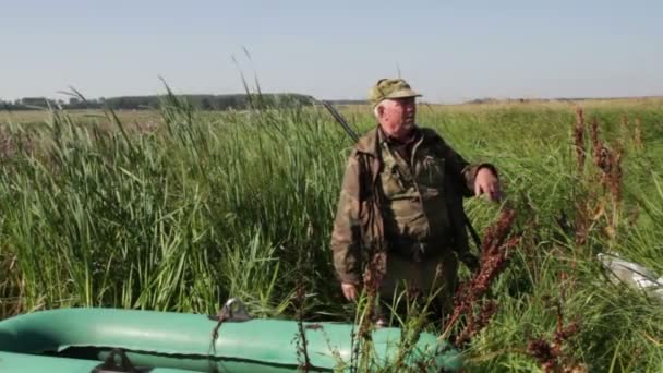 Мисливець — стокове відео