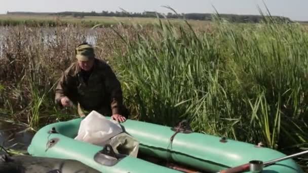 Мисливець — стокове відео