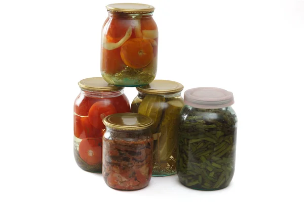 Preserved Vegetables — Stock Photo, Image