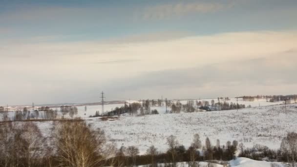 Winterlandschaft — Stockvideo