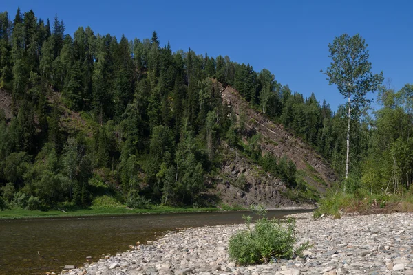 Gebirgsfluss — Stockfoto