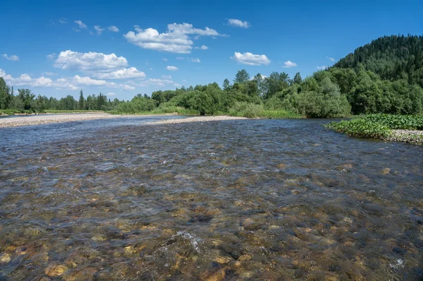 Río de montaña — Foto de Stock