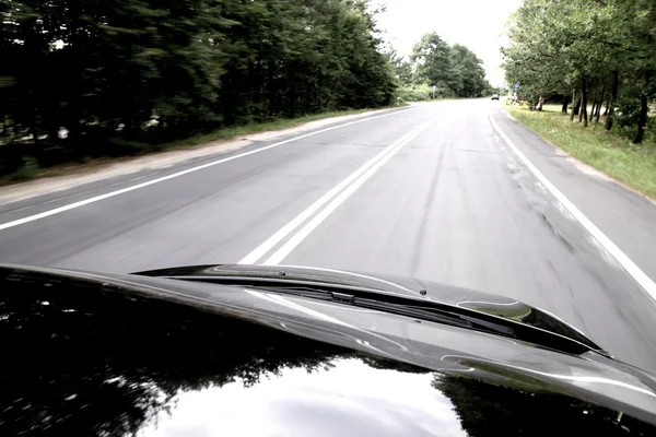 Viaggiare in auto — Foto Stock