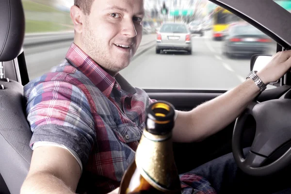 Drunk driver — Stock Photo, Image