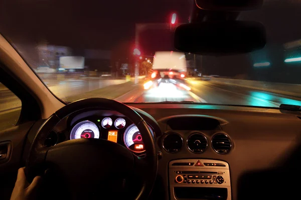 Condução rápida — Fotografia de Stock