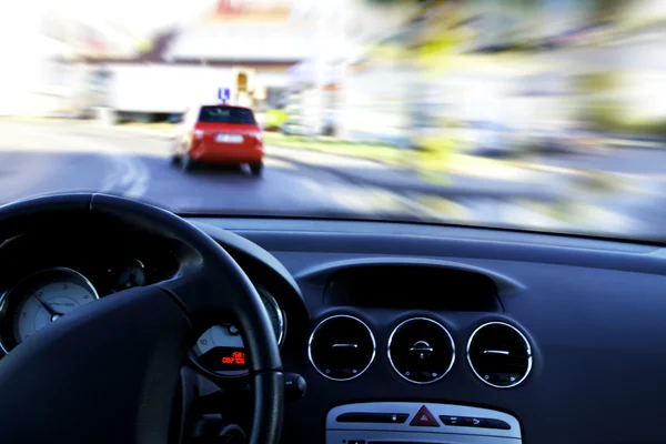 Ciudad en coche — Foto de Stock