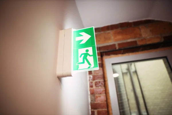 Emergency Exit Hotel Building — 스톡 사진