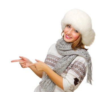 jest işaret eden genç kız şovları