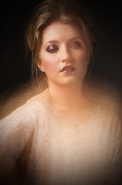 Grey genç kız portresi