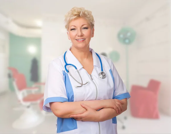 Mature doctor — Stock Photo, Image