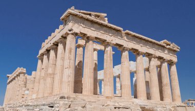 Atina Akropolis tepesindeki Parthenon tapınağı