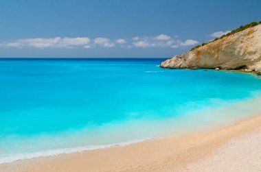 Porto katsiki beach lefkada Adası Yunanistan
