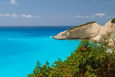 Porto katsiki beach lefkada Adası Yunanistan