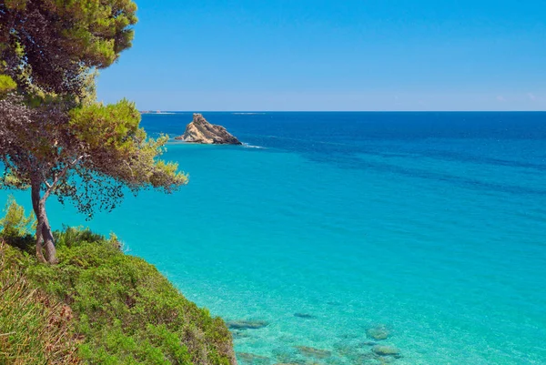 Gialos Beach Kefalonia Island Greece — Stock Photo, Image