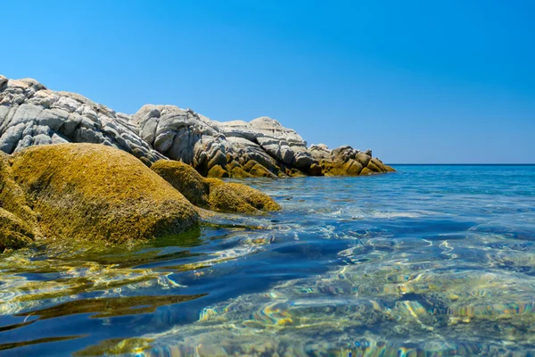 Greek Sea Coast Summer — Stock Photo, Image