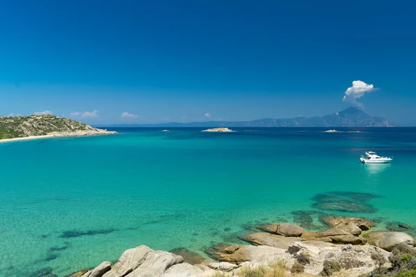 夏のギリシャ海沿岸 — ストック写真