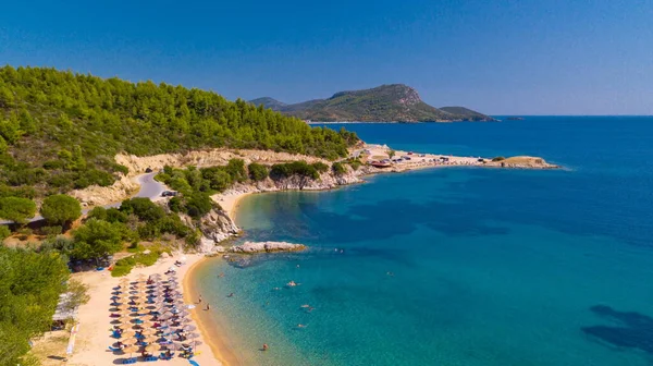 Greek Sea Coast Summer — Stock Photo, Image