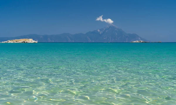 Griekse Zeekust Zomer — Stockfoto