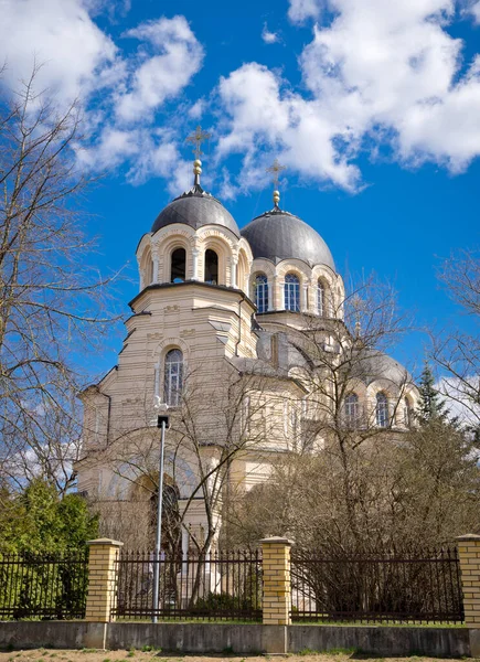 Vilnius Orthodox Church Spring — Stock Photo, Image