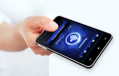 telefon ile mobil ödeme bağlantı tutarak el