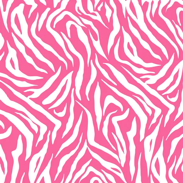 Fondo de cebra rosa — Vector de stock