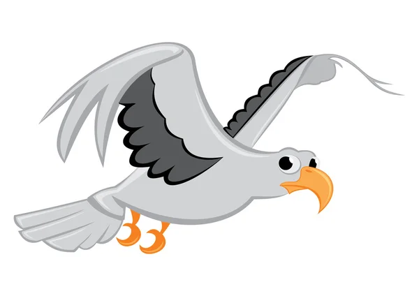 Vuelo de aves — Vector de stock