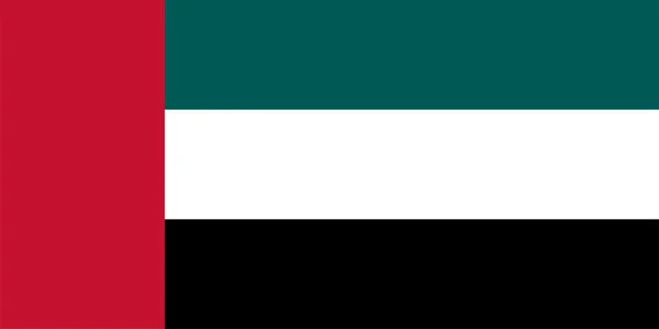 2.阿拉伯联合酋长国国旗 — 图库矢量图片