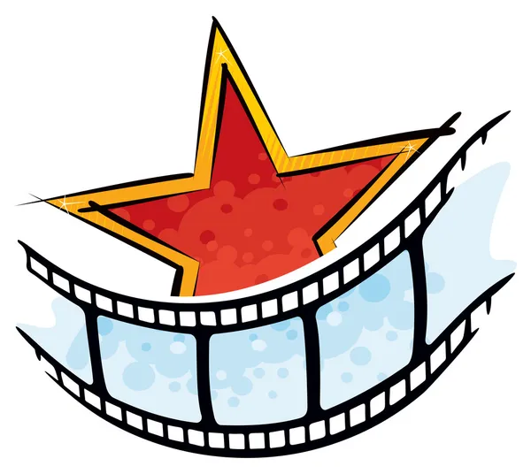 Symbole de cinéma — Image vectorielle