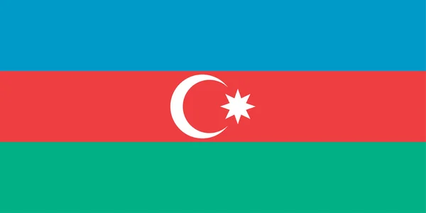 Bandera de Azerbaiyán — Archivo Imágenes Vectoriales